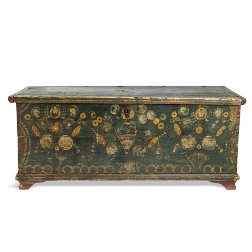 Early 19th Century Primitive Dowry Chest