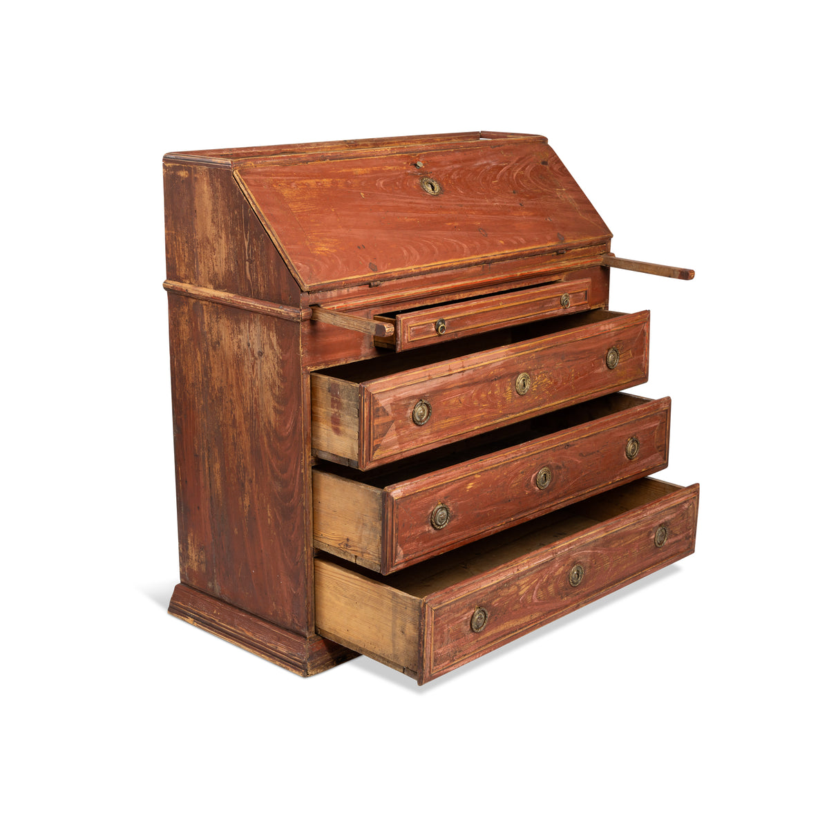 Swedish Secretary Tall Desk Eleish Van Breems Home