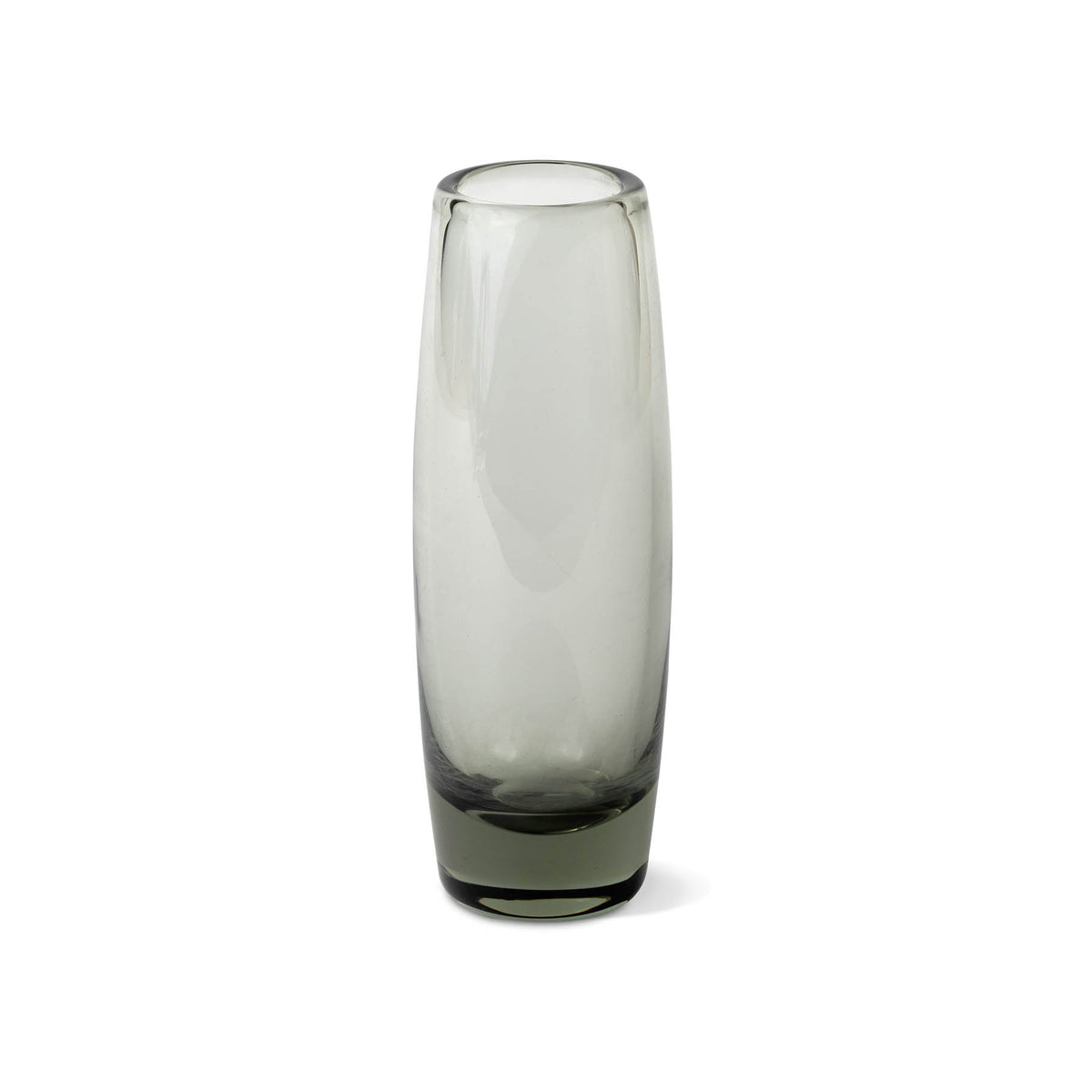 Per Lutken For Holmegaard Smokey Gray Medium Glass Vase Eleish Van Breems Home