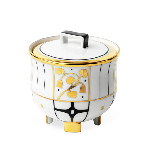 Augarten Déco Vienne Sugar Bowl with Lid