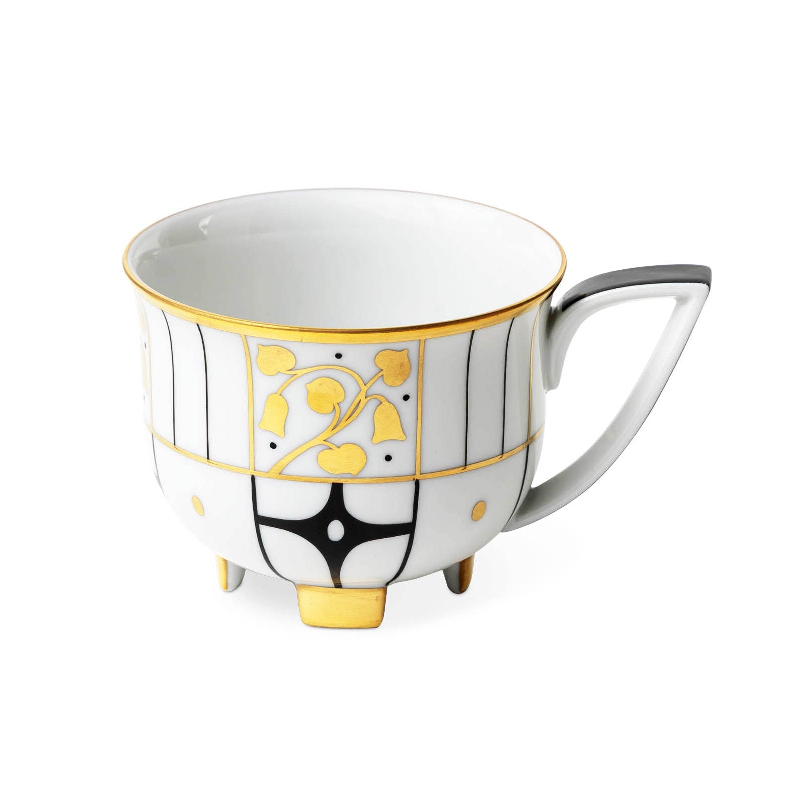 Augarten Déco Vienne Coffee Cup and Saucer Eleish Van Breems Home