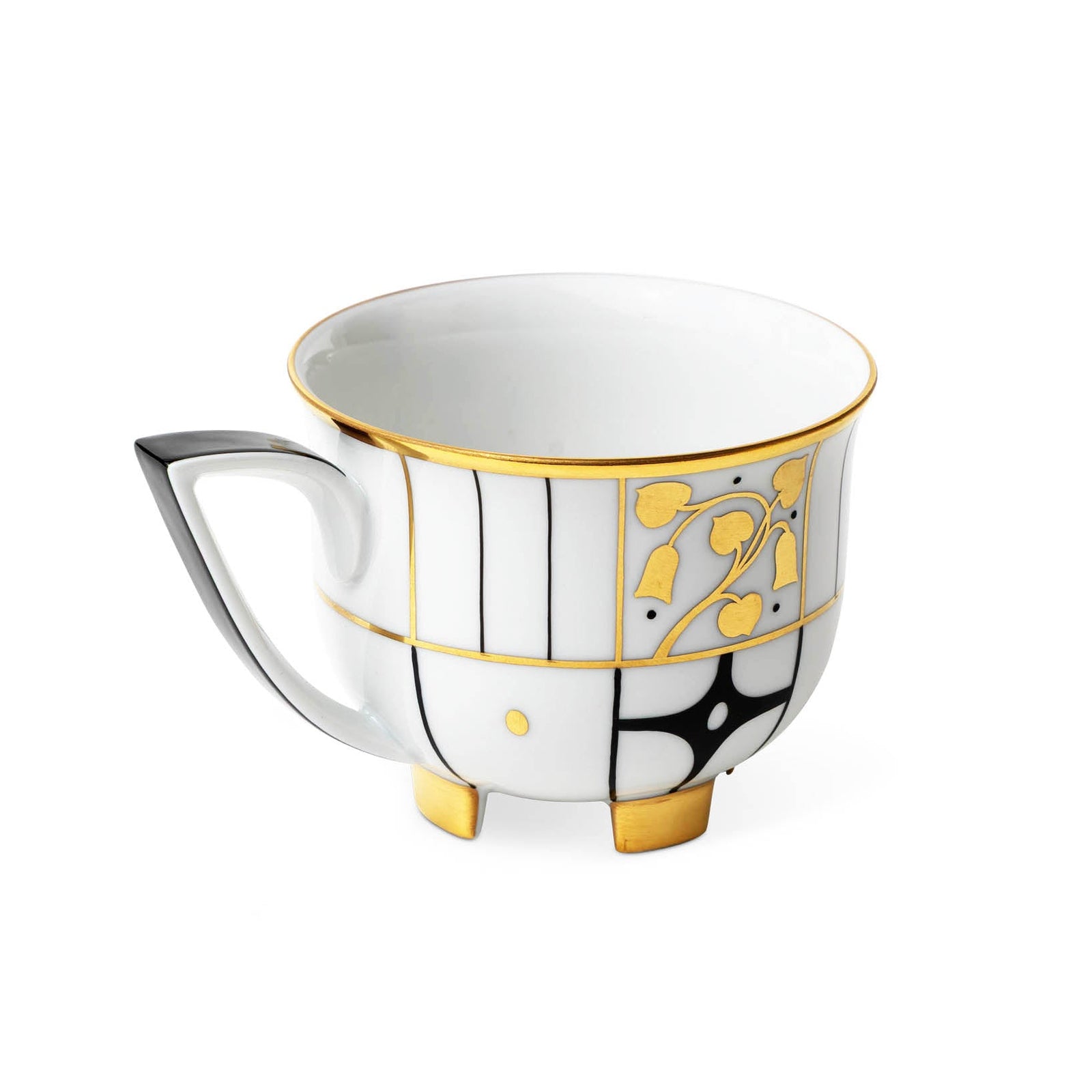 Augarten Déco Vienne Coffee Cup and Saucer Eleish Van Breems Home