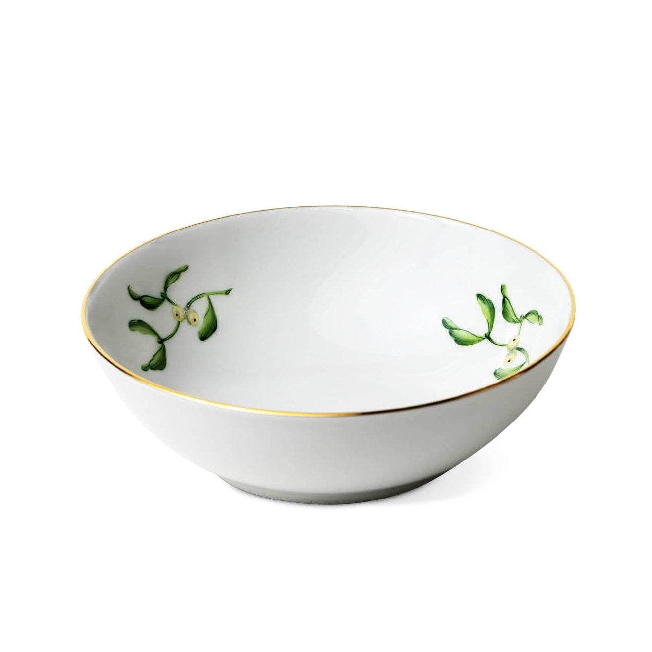 Augarten Mistletoe Salad Bowl Schubert Eleish Van Breems Home