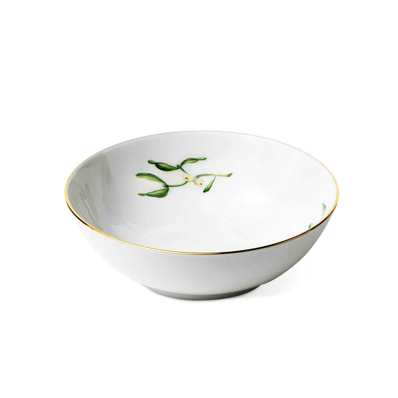 Augarten Mistletoe Salad Bowl Schubert Eleish Van Breems Home