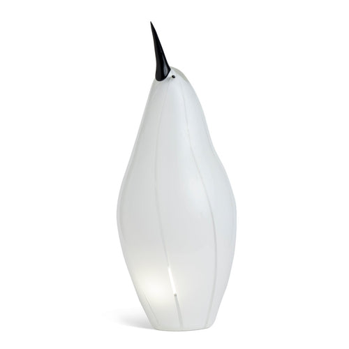 Penguin Murano Glass Table Lamp by Mazzega, Italy, 1980’s