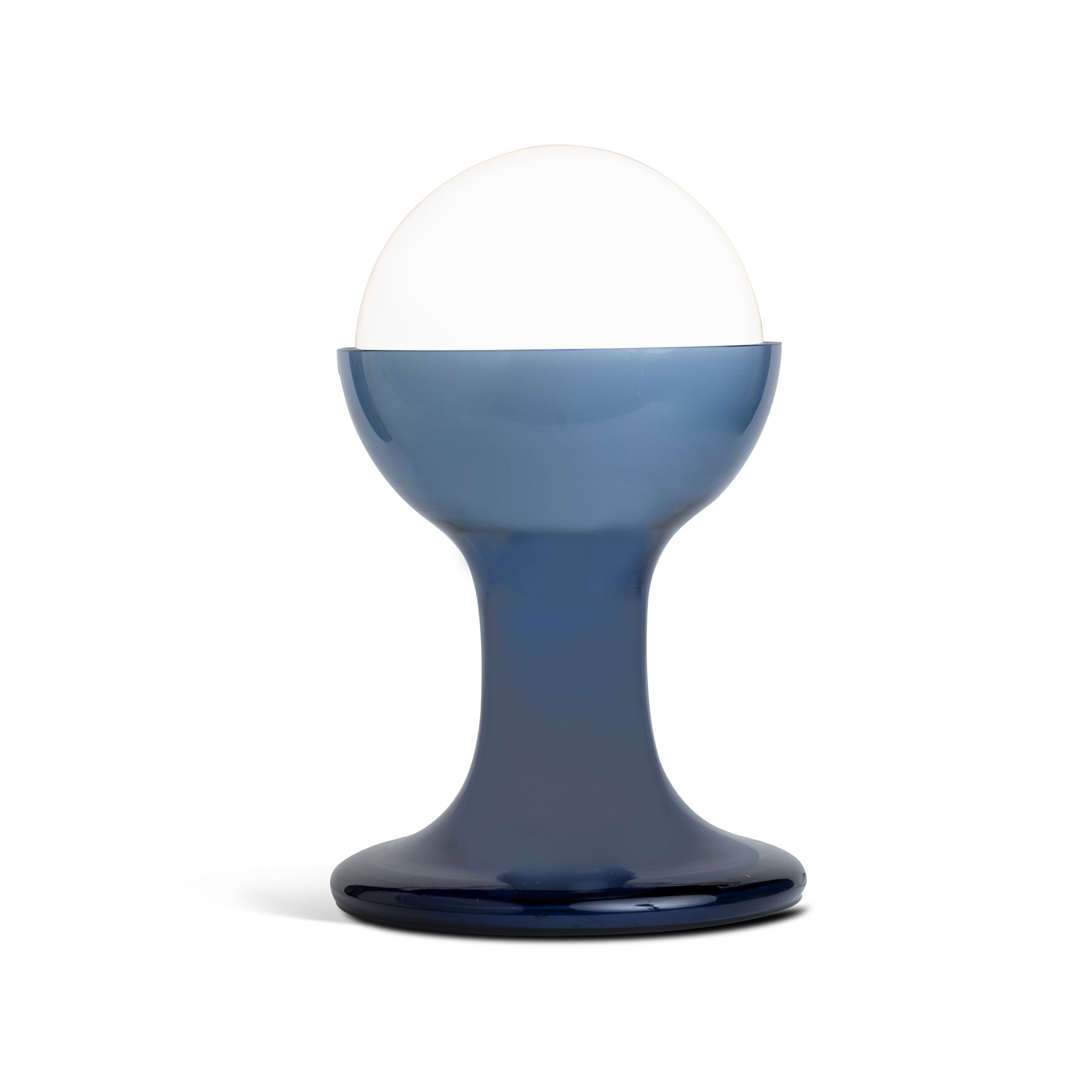 Pair of Blue Murano Glass Lamps Eleish Van Breems Home