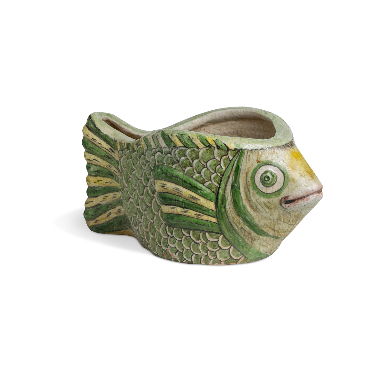 Persian Fish Jardeniere Planter Large Eleish Van Breems Home
