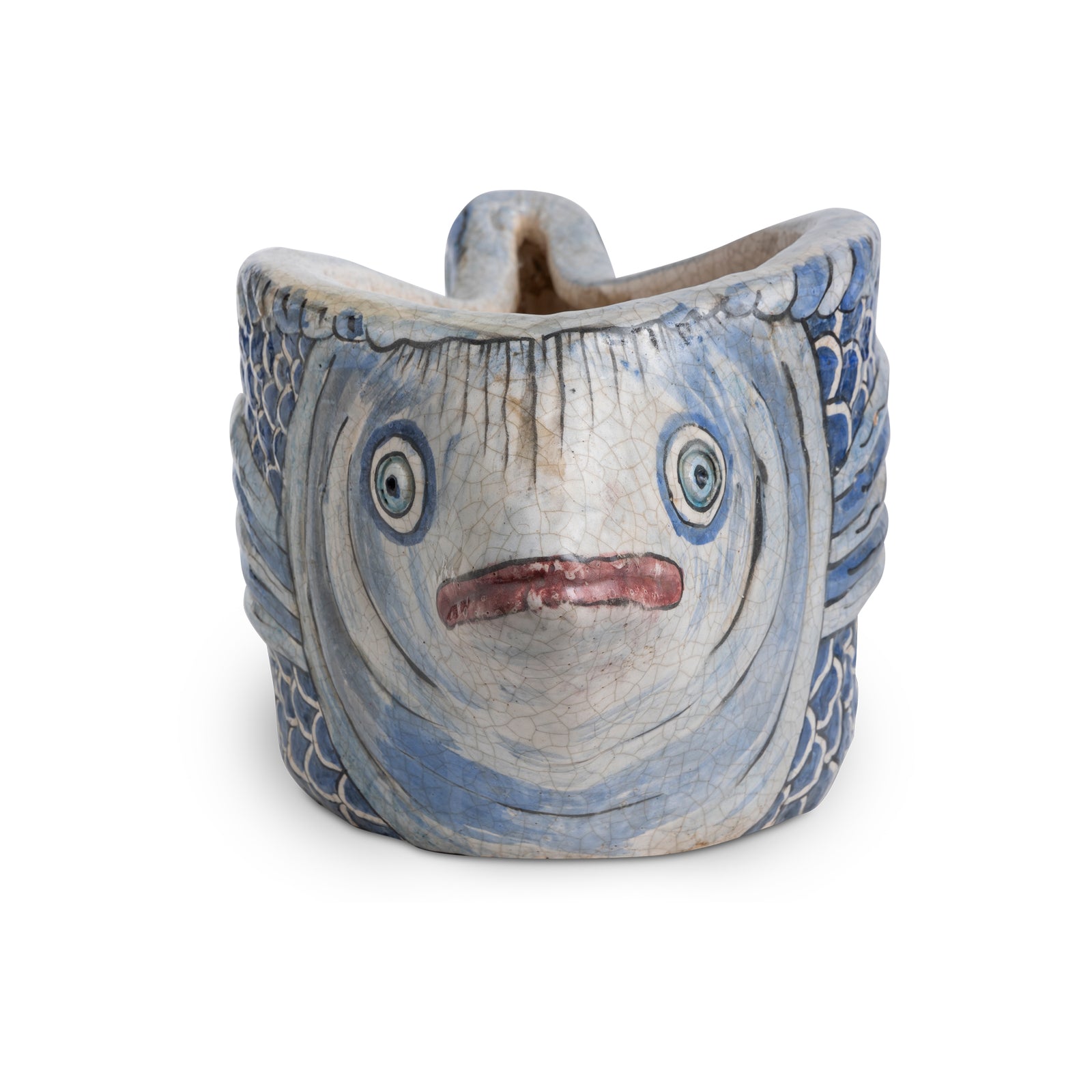 Persian Fish Jardeniere Planter Large Eleish Van Breems Home