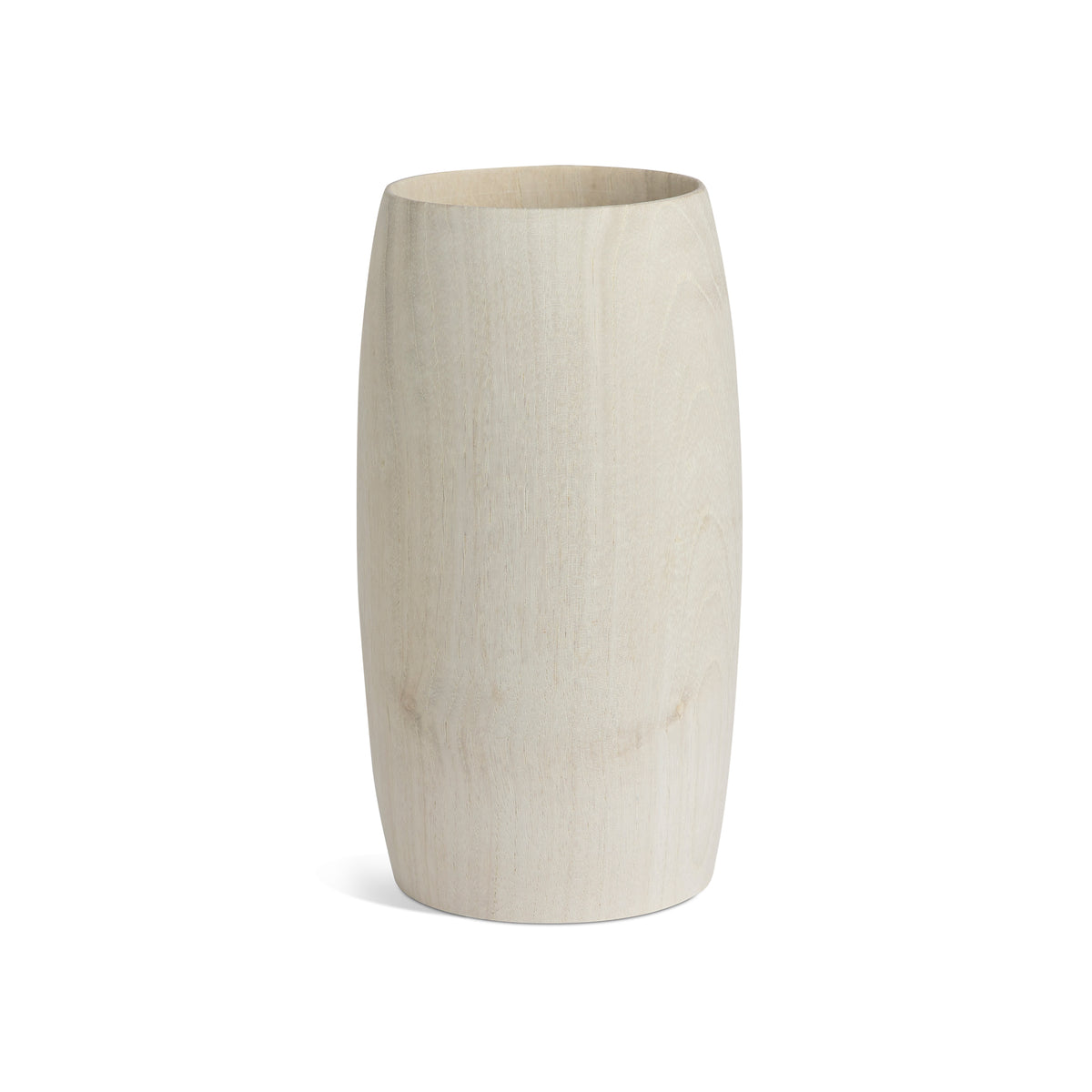 Itza Wood Tall Wood Vase Eleish Van Breems Home
