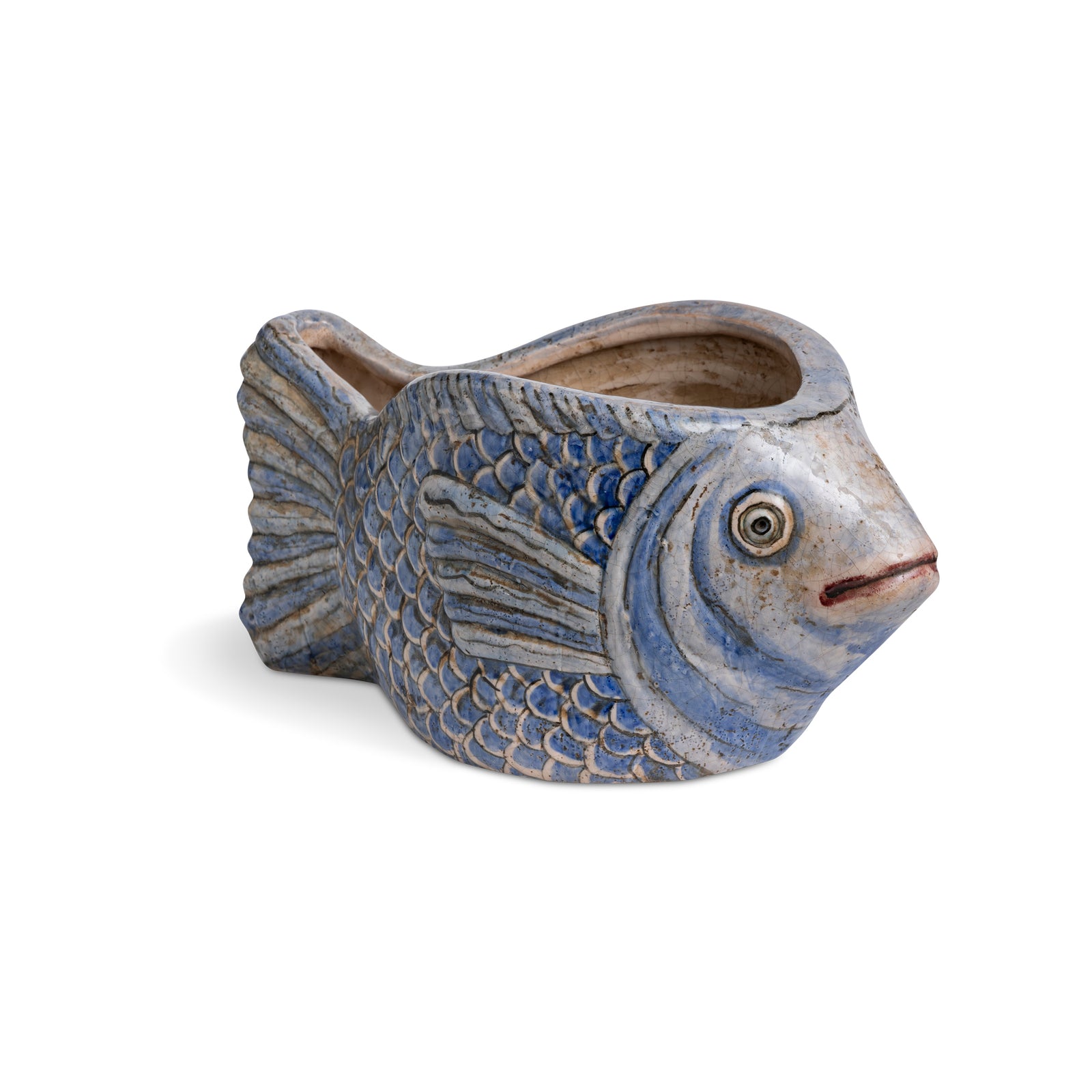 Persian Fish Jardeniere Planter Large Eleish Van Breems Home