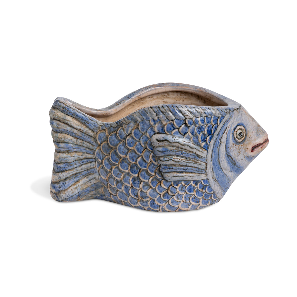 Persian Fish Jardeniere Planter Large Eleish Van Breems Home