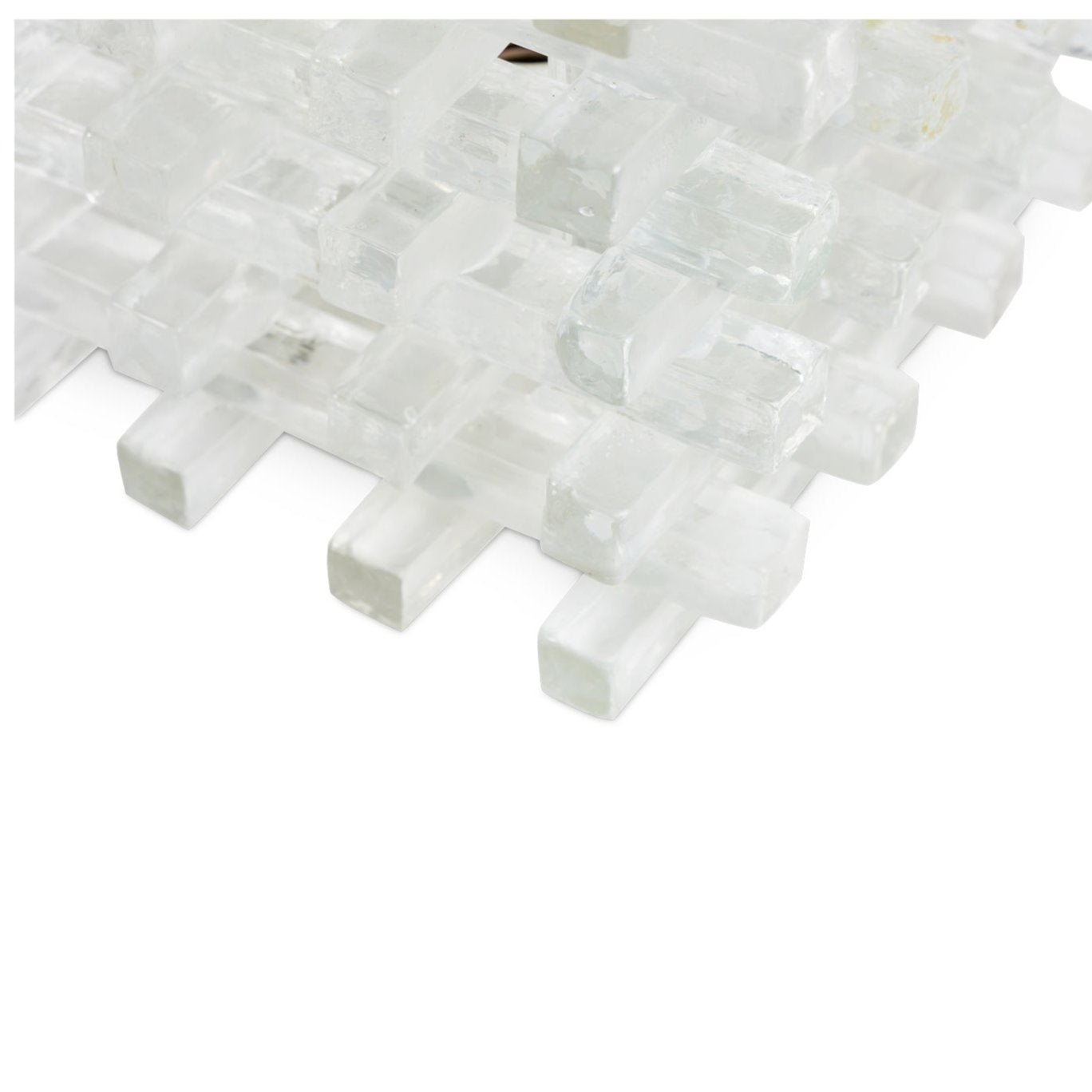 Pair Of Glass Cube Lamps Eleish Van Breems Home