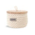 Round Storage Basket with Wood Lid, Large Eleish Van Breems Home