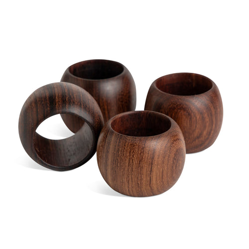 Itza Wood Wide Manchiche Napkin Ring