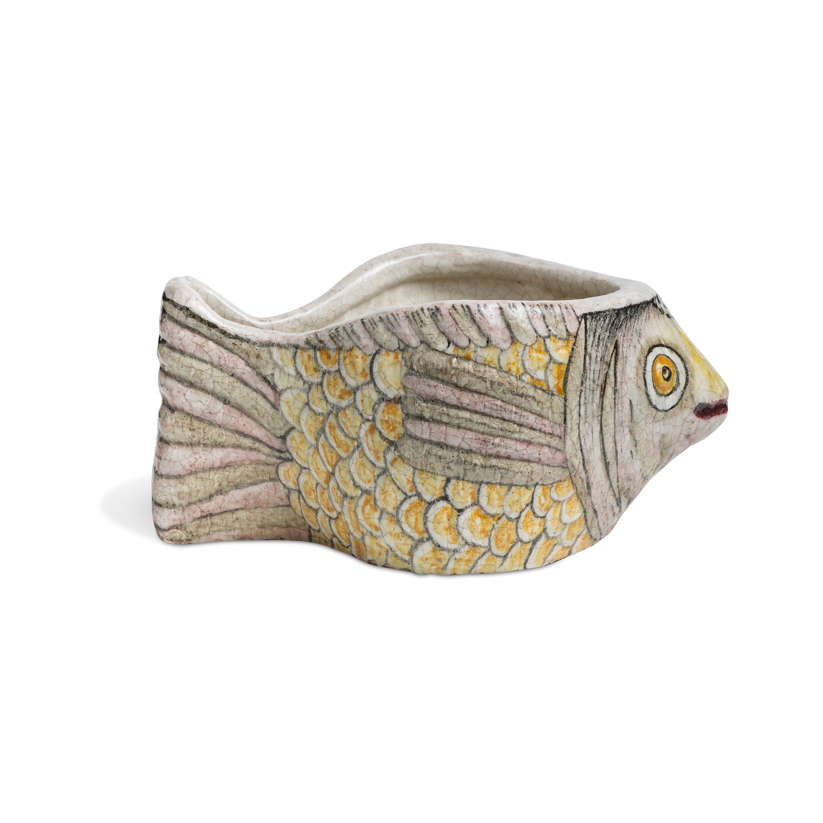 Persian Fish Jardeniere Planter Small Eleish Van Breems Home