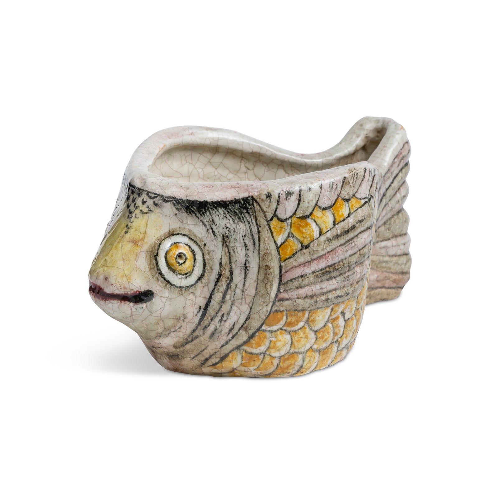 Persian Fish Jardeniere Planter Small Eleish Van Breems Home