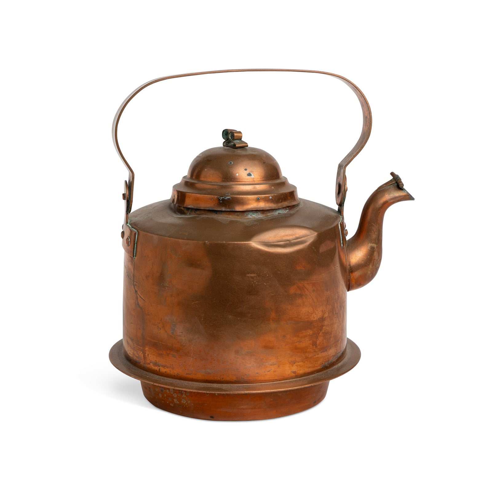 Large Vintage Skultuna Swedish Copper Kettle, 3 Liter Eleish Van Breems Home
