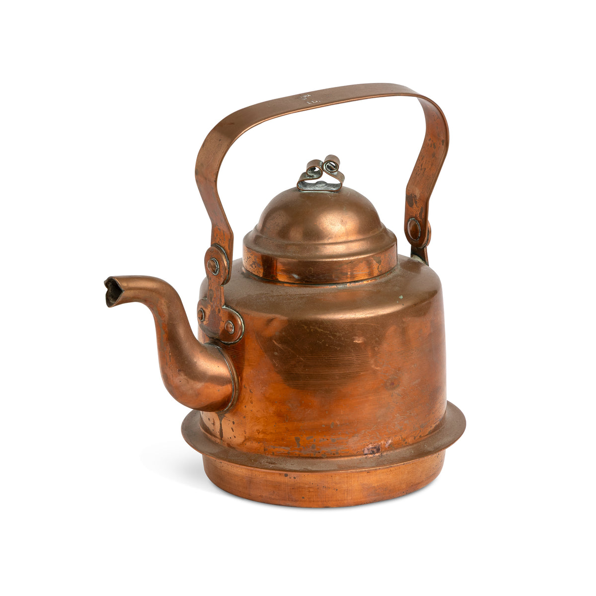 Small Vintage Skultuna Copper Kettle, 1 Liter Eleish Van Breems Home