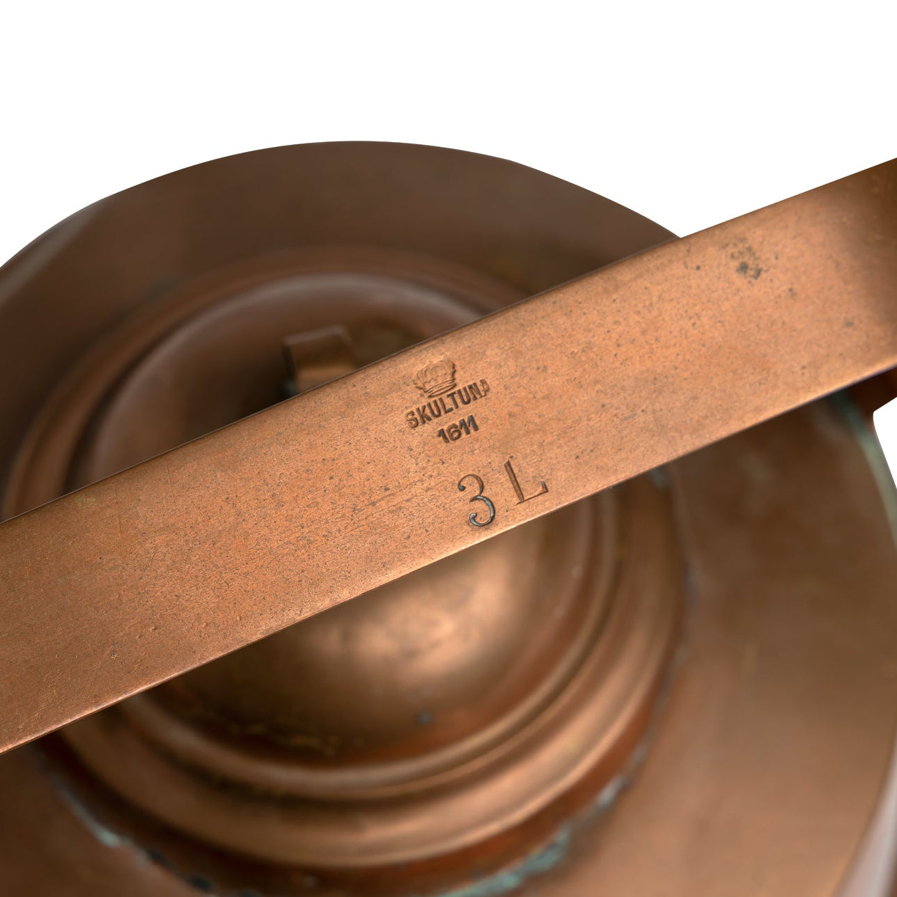 Large Vintage Skultuna Swedish Copper Kettle, 3 Liter Eleish Van Breems Home