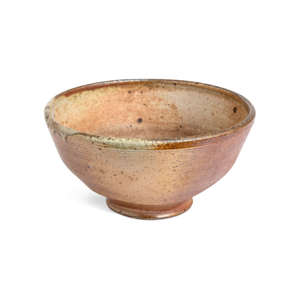 Japanese Oribe Ware Earthenware High Bowl Eleish Van Breems Home