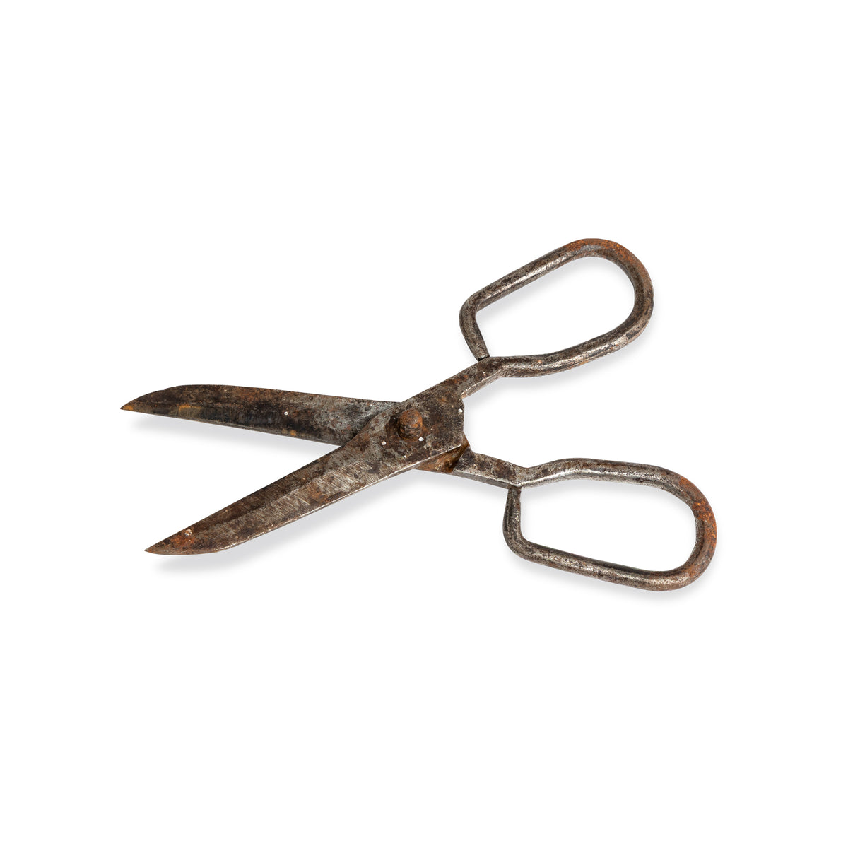 19th c. Hand-Forged Iron Scissors Eleish Van Breems Home