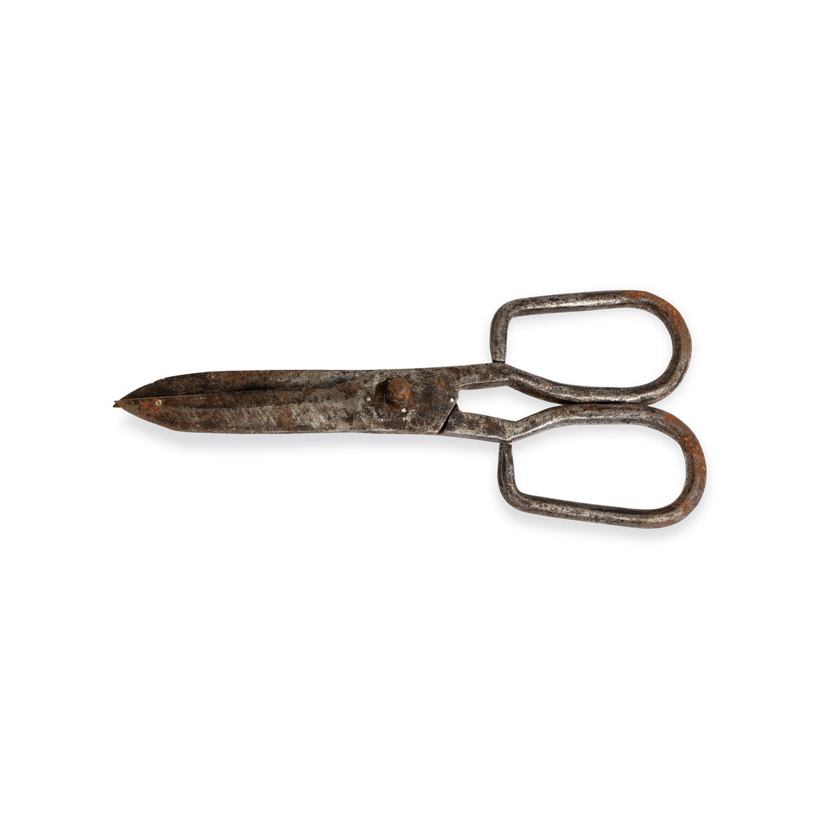 19th c. Hand-Forged Iron Scissors Eleish Van Breems Home