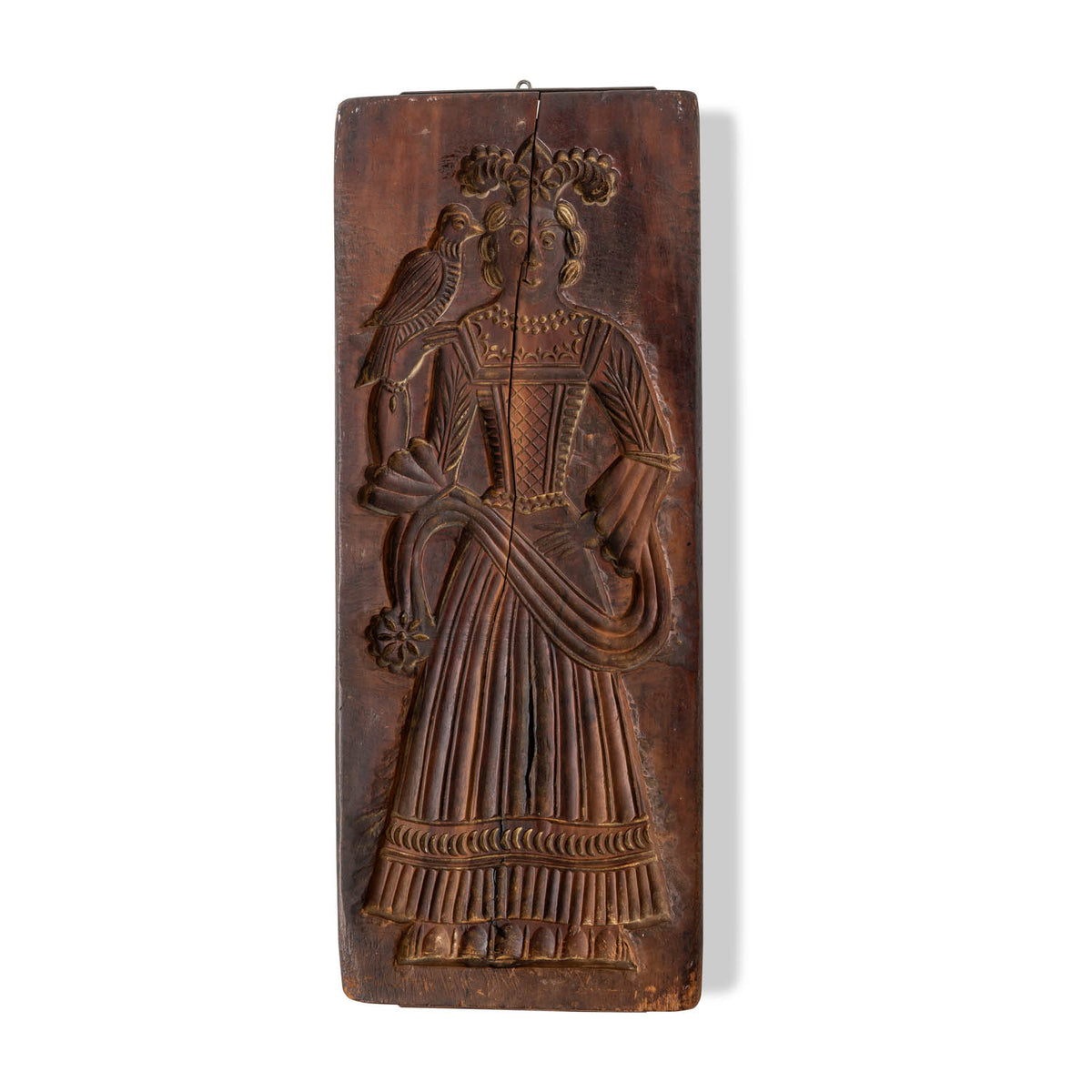 Large Carved Scandinavian Springerle Board, 19th C Eleish Van Breems Home