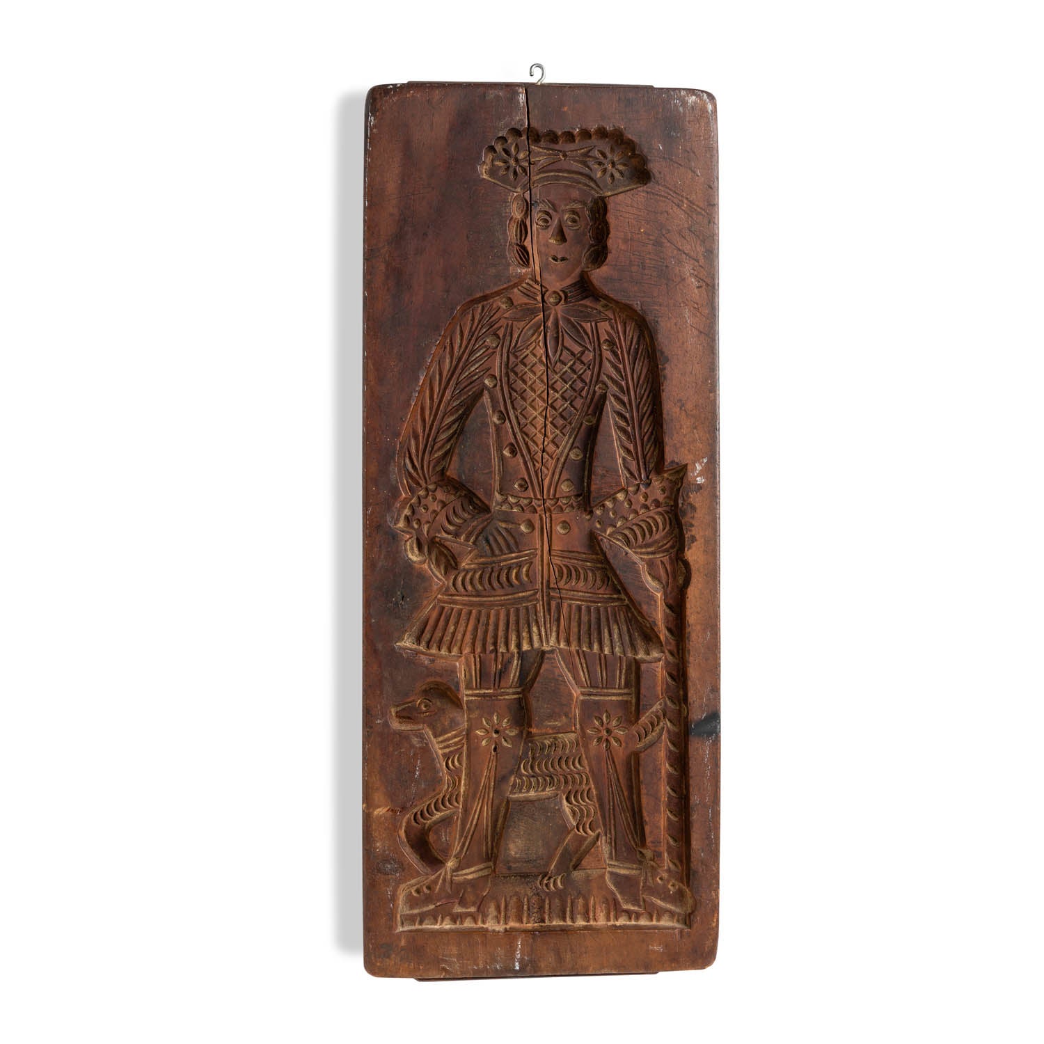Large Carved Scandinavian Springerle Board, 19th C Eleish Van Breems Home