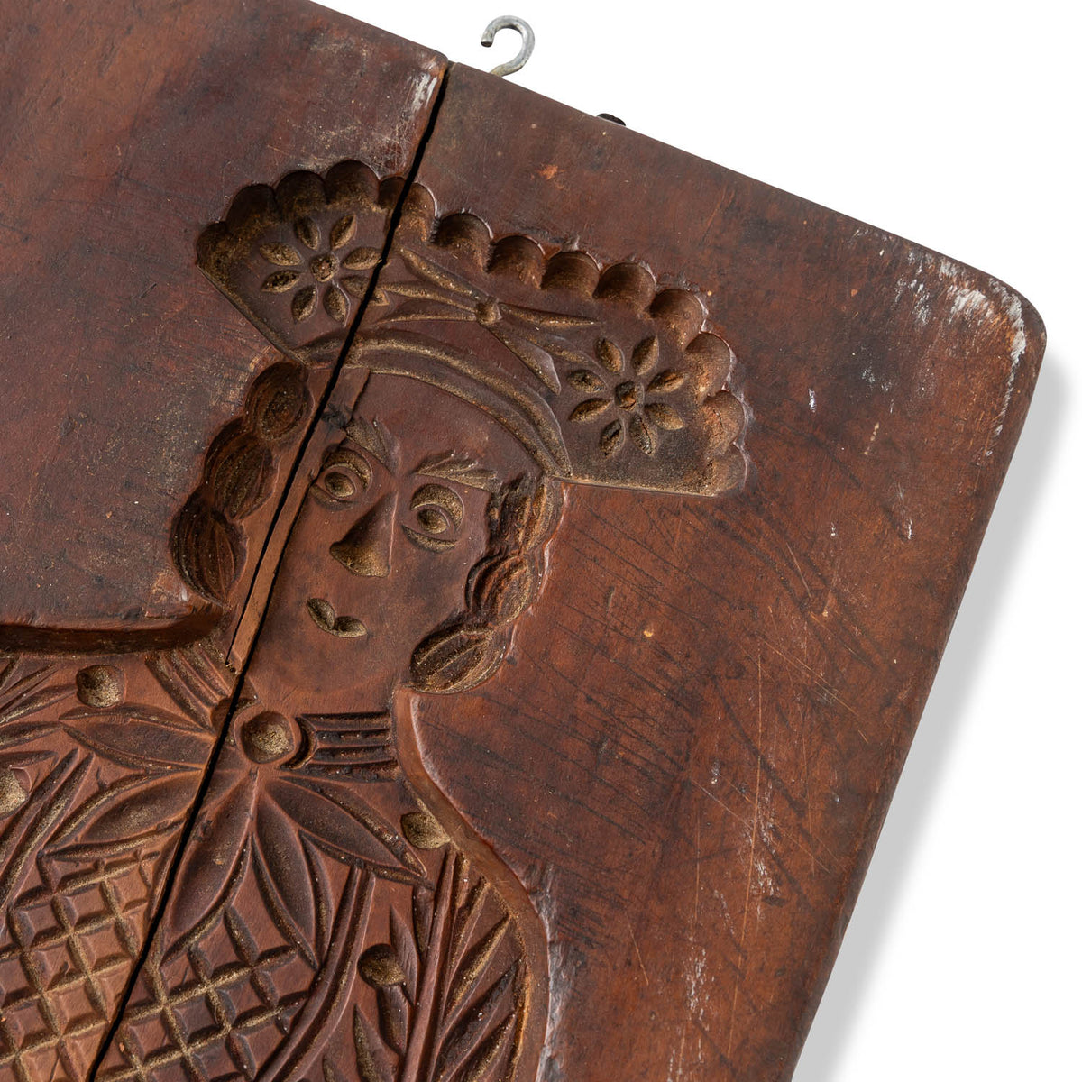 Large Carved Scandinavian Springerle Board, 19th C Eleish Van Breems Home