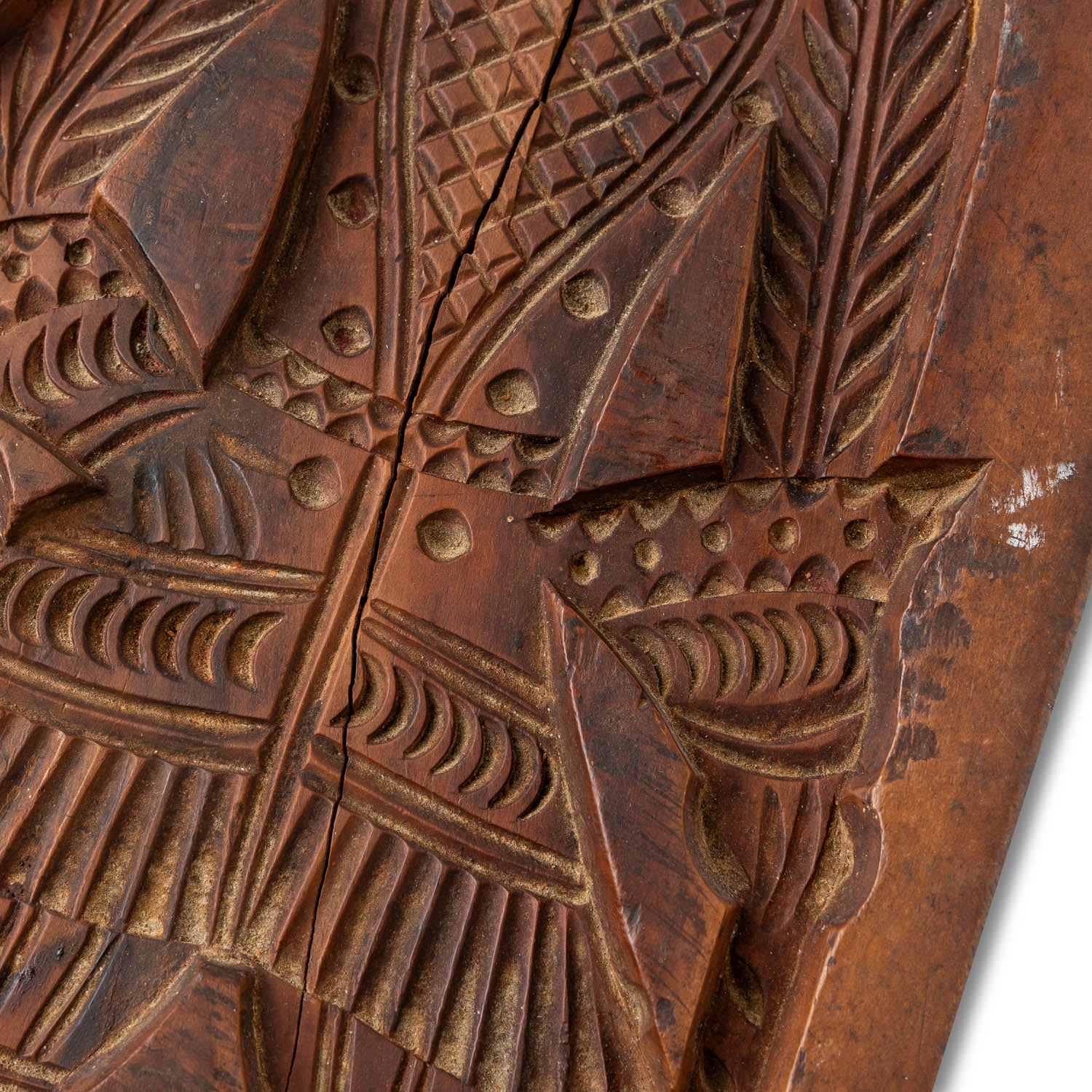 Large Carved Scandinavian Springerle Board, 19th C Eleish Van Breems Home