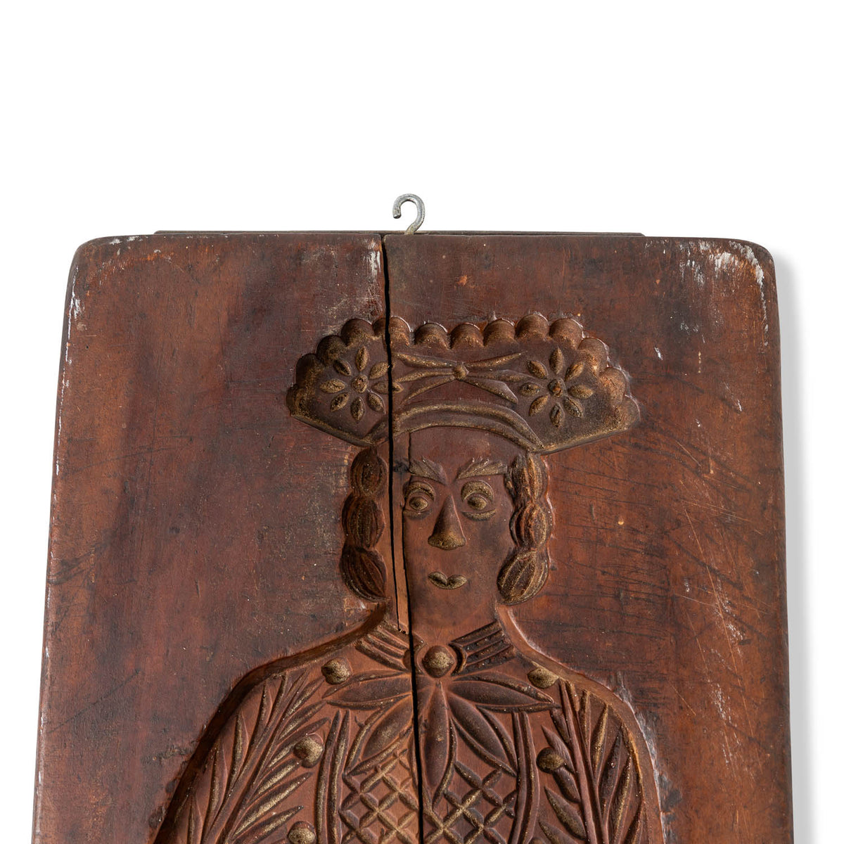 Large Carved Scandinavian Springerle Board, 19th C Eleish Van Breems Home