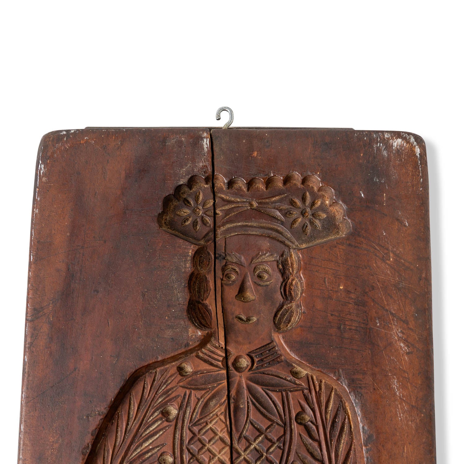 Large Carved Scandinavian Springerle Board, 19th C Eleish Van Breems Home
