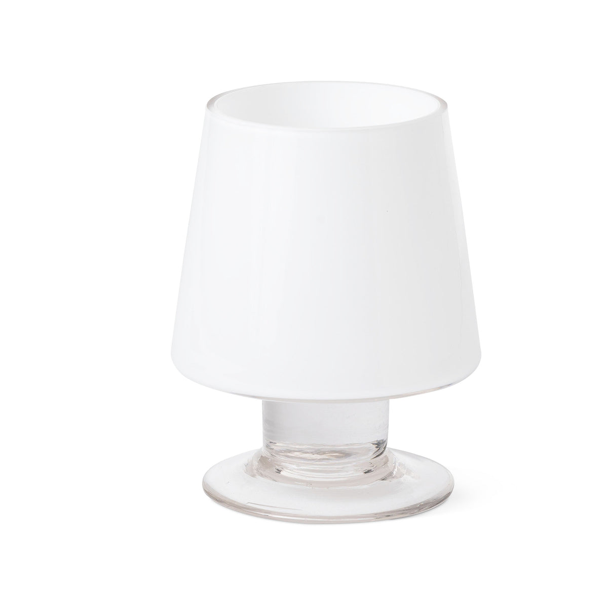 White Cased Mini Vase On Pedestal Eleish Van Breems Home