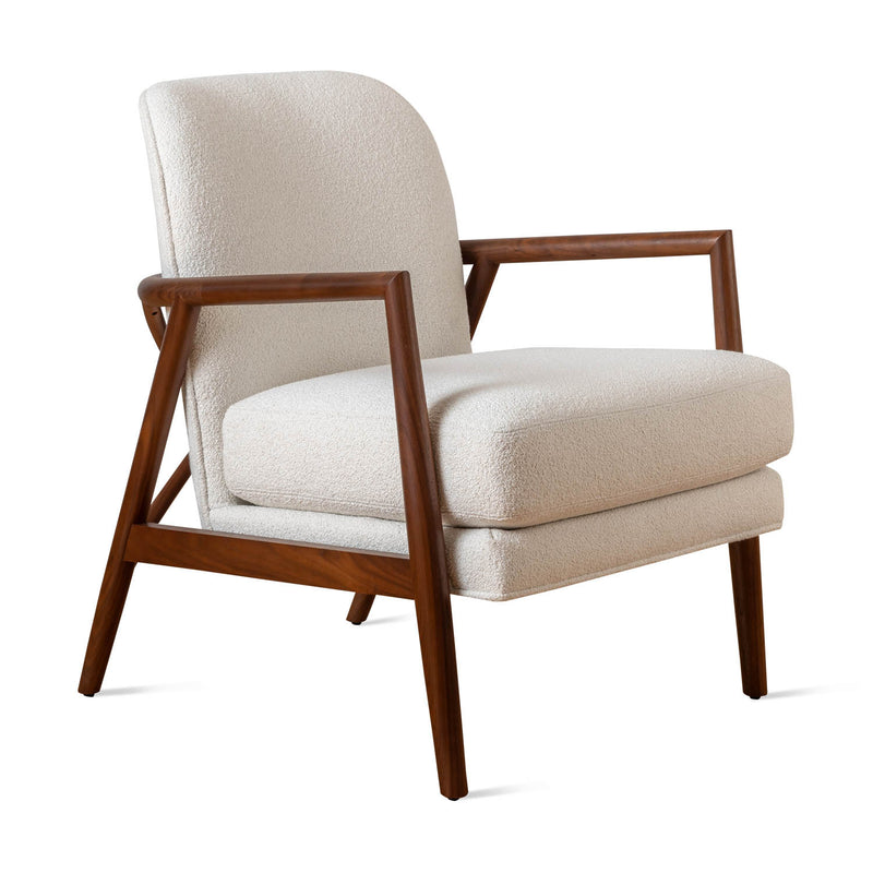 Lex Lounge Chair in Natural Walnut