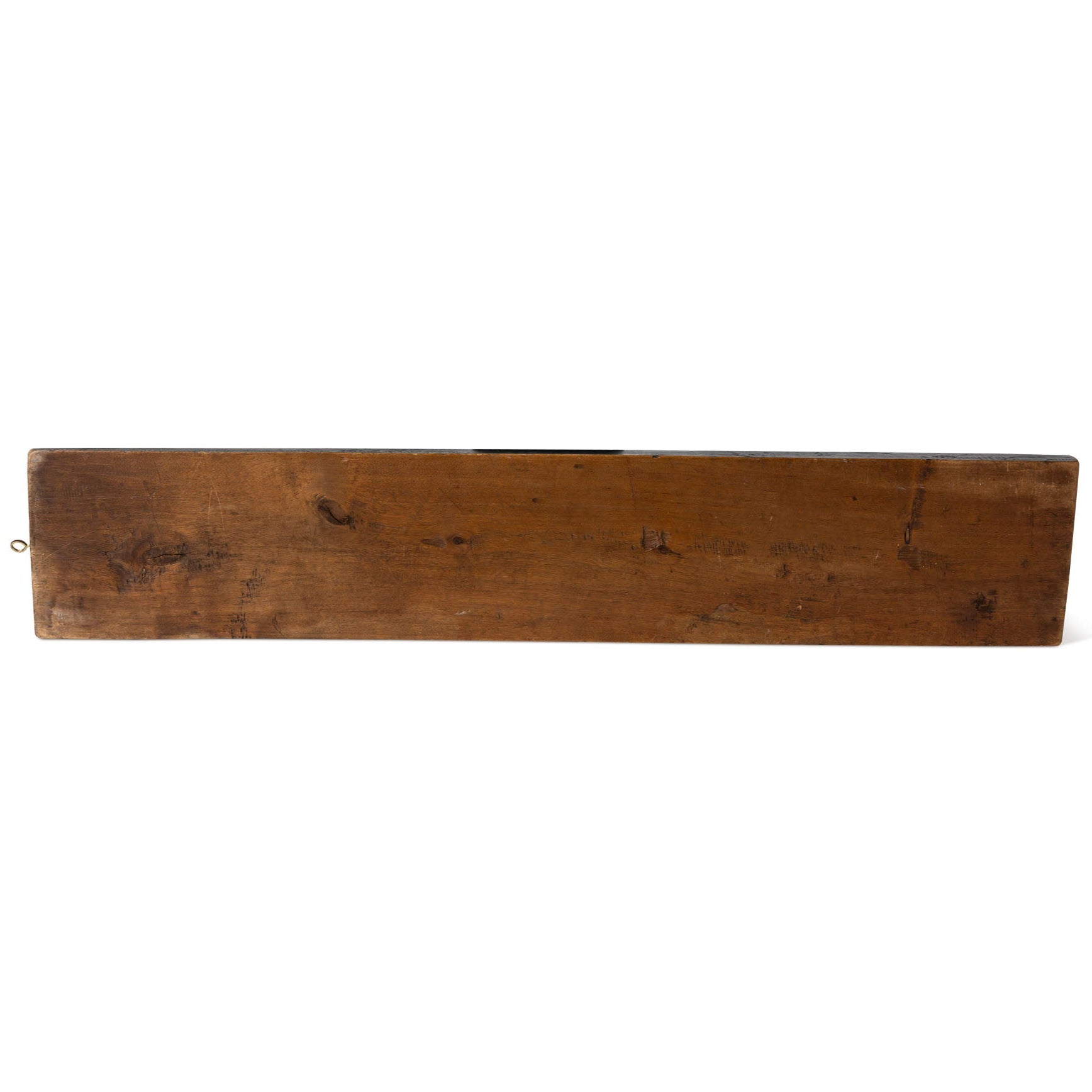 19th Century ceremonial mangle board with an exquisite carved horse handle Eleish Van Breems Home
