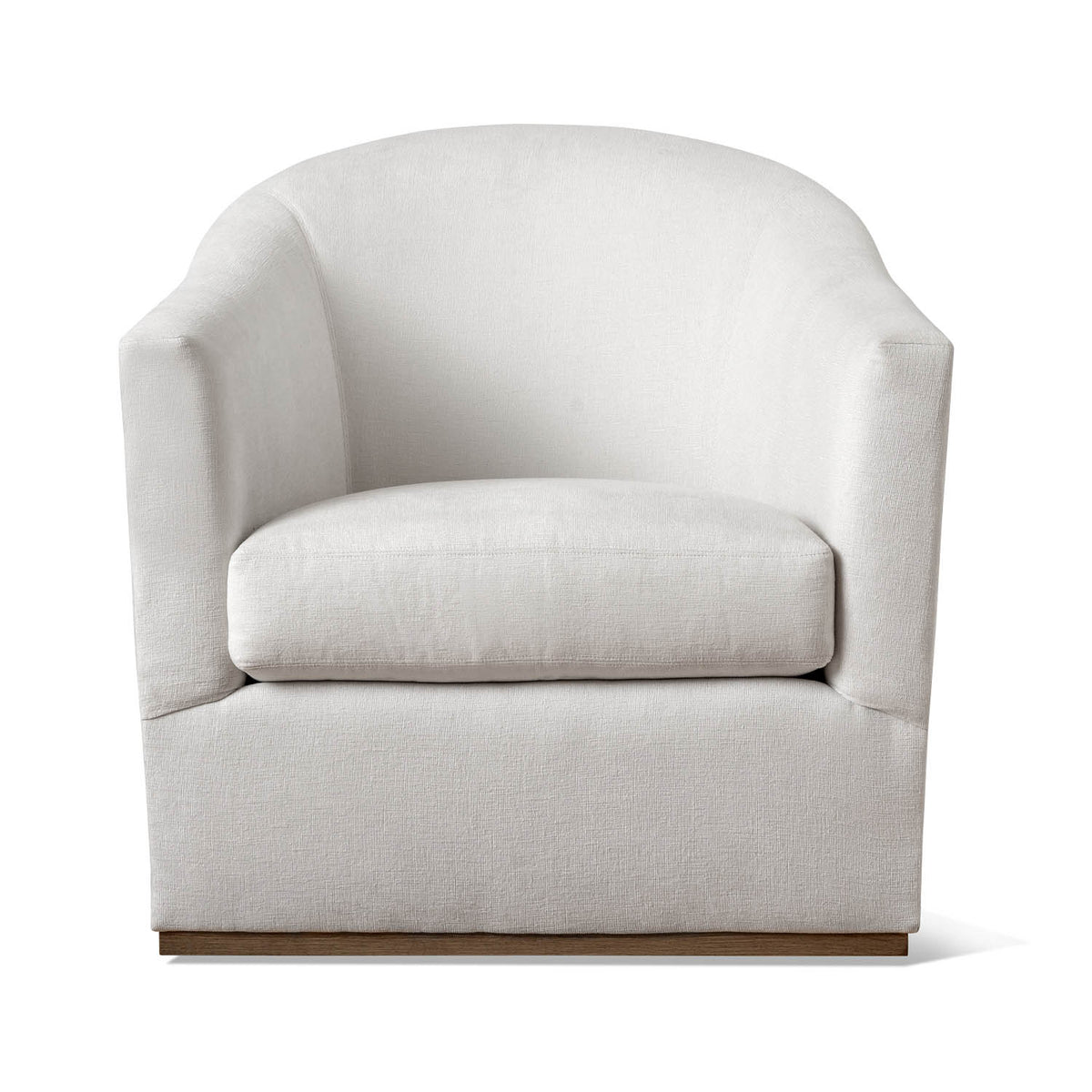 Felica Swivel Chair in Socrates Ivory Eleish Van Breems Home