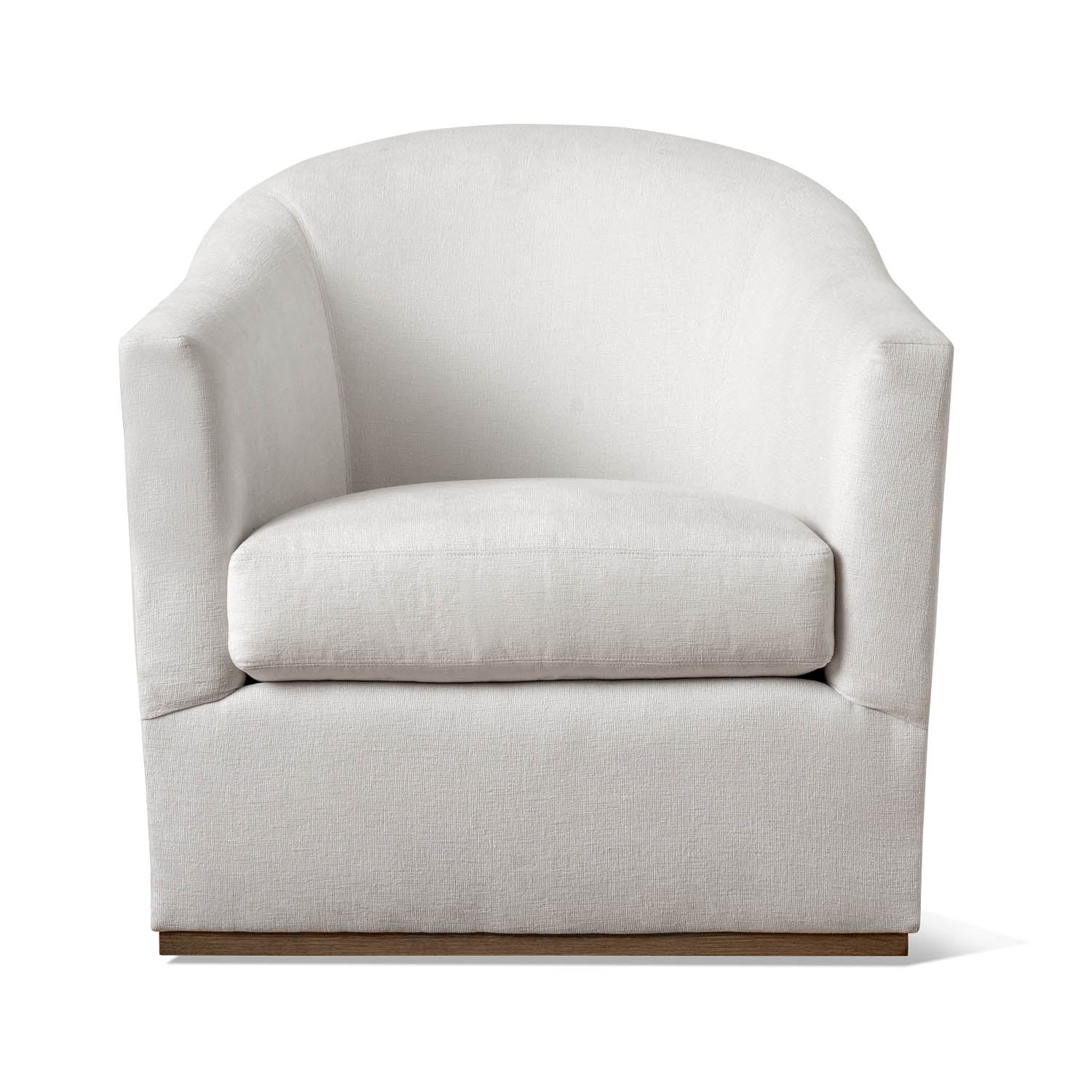 Felica Swivel Chair in Socrates Ivory Eleish Van Breems Home