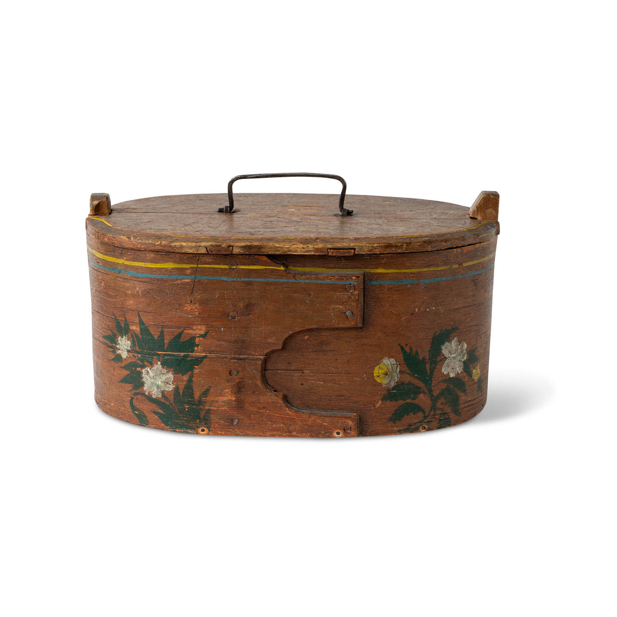 Scandinavian Painted Bentwood Box Eleish Van Breems Home