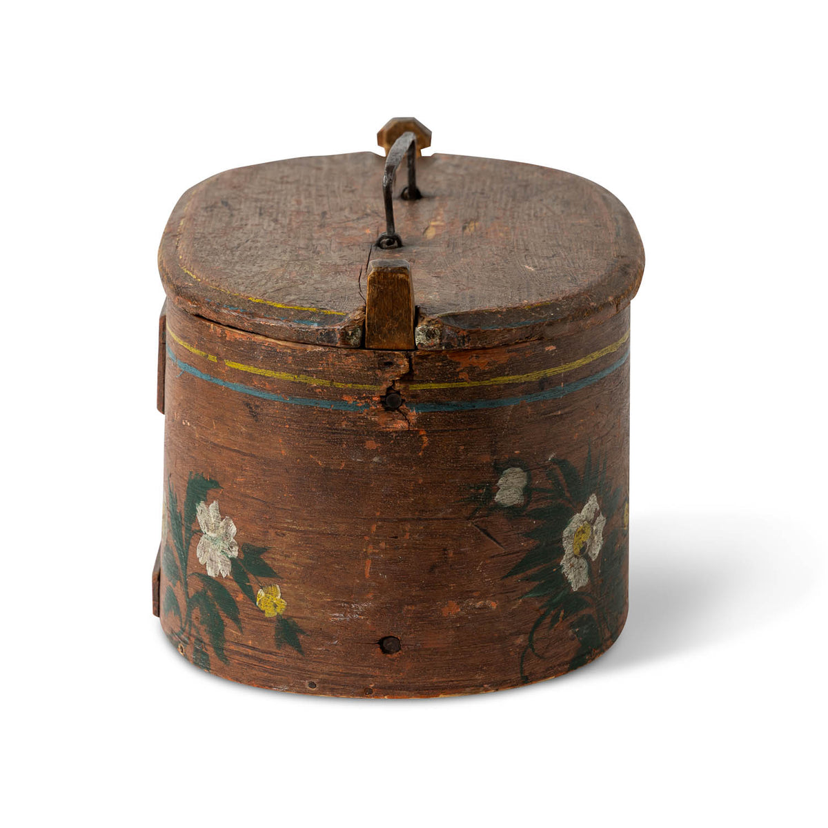 Scandinavian Painted Bentwood Box Eleish Van Breems Home