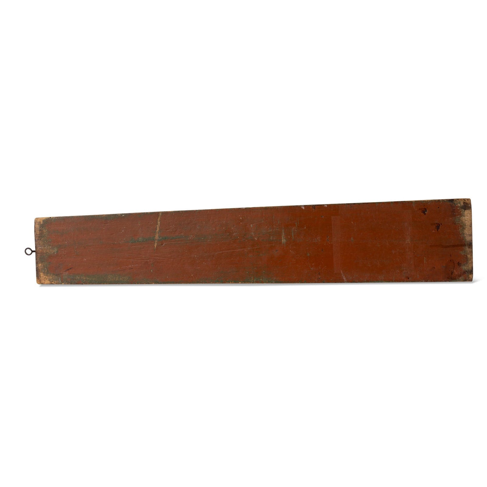 19thC. Norwegian Carved Mangle Board Dated 1866 w/ Horse Handle Eleish Van Breems Home