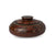 Painted Pine Round Norwegian Keepsake Box with lid. Initials A.N.S. Dated 1832 Eleish Van Breems Home