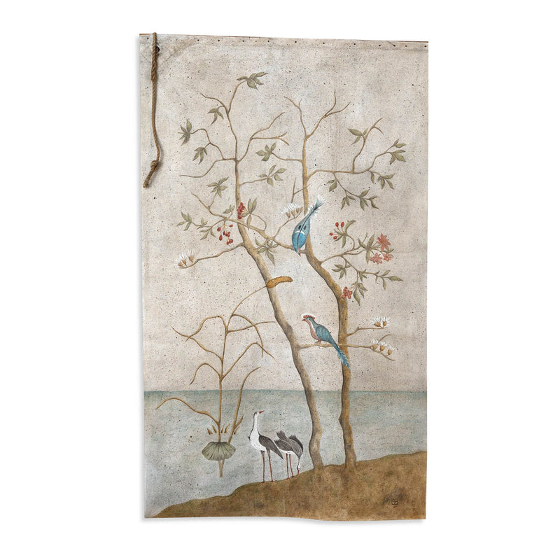 Eva Badenhorst's Shoreline Birds In A Tree Painted Canvas