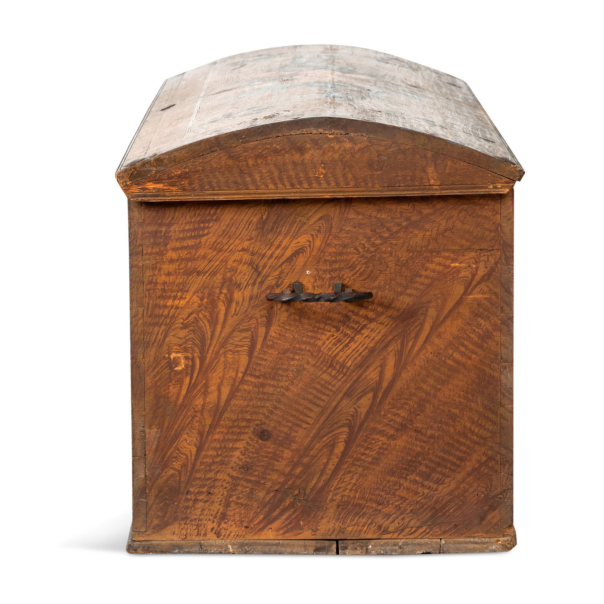 Early 19th C. Hand Painted Swedish Trunk