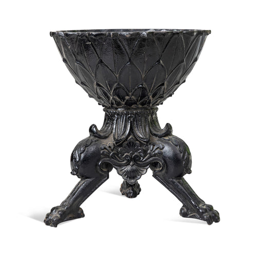 Vintage Victorian Style Cast Iron Urn