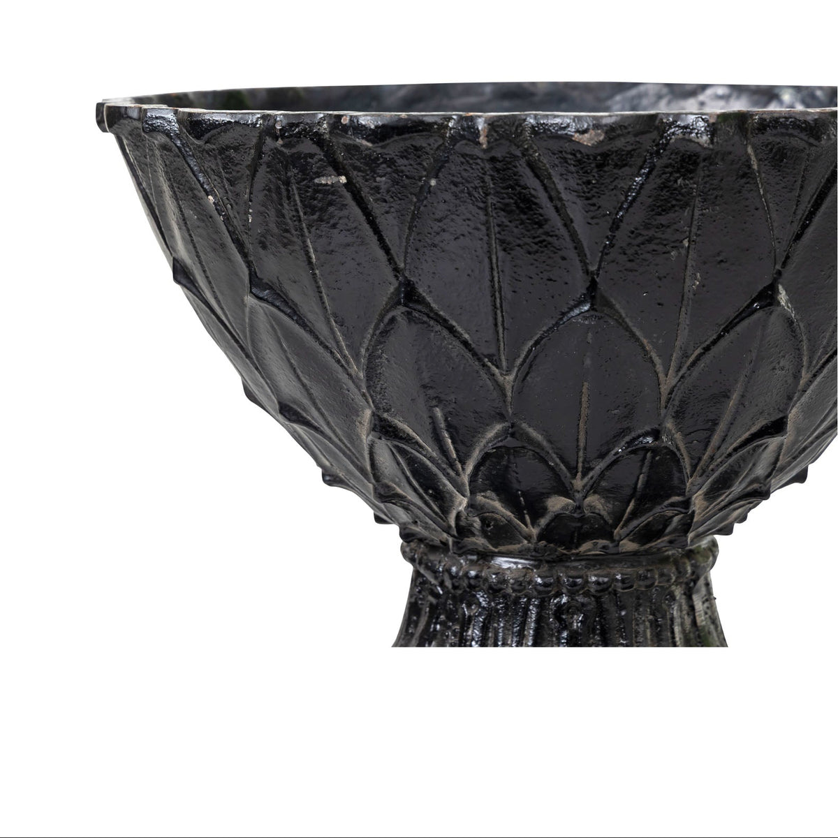 Vintage Victorian Style Cast Iron Urn