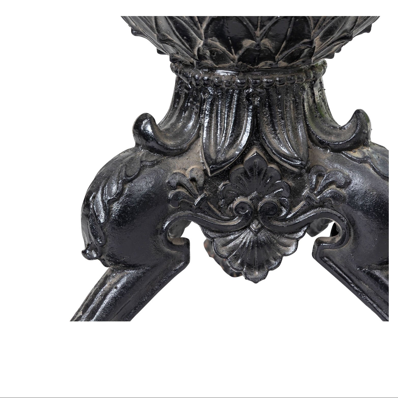 Vintage Victorian Style Cast Iron Urn