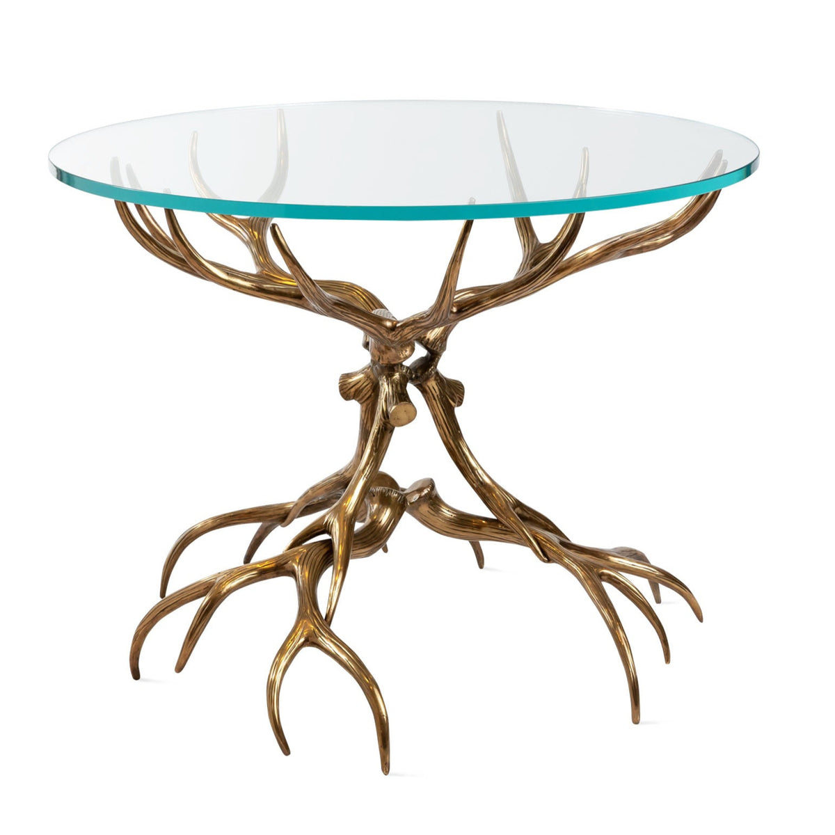 Spectacular Bronze Antler Table Eleish Van Breems Home