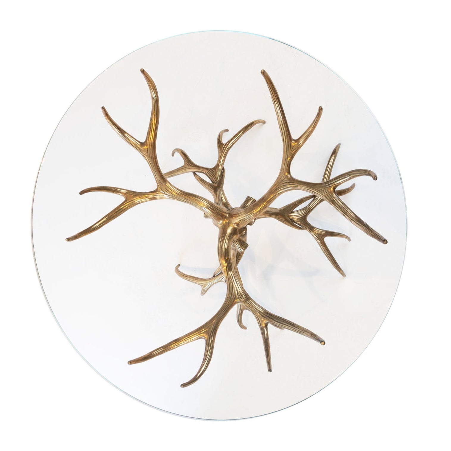 Spectacular Bronze Antler Table Eleish Van Breems Home