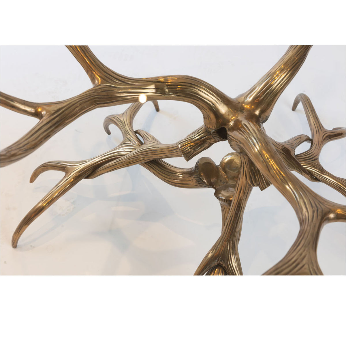 Spectacular Bronze Antler Table Eleish Van Breems Home