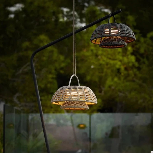 Illusion Lamp with Stand Dark Grey Eleish Van Breems Home